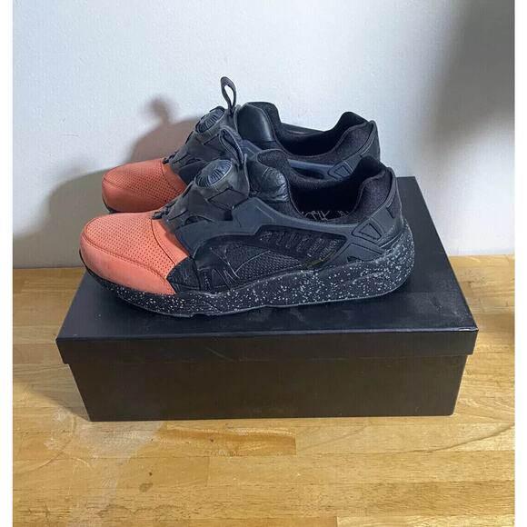 PUMA x RF DISC COA RONNIE FIEG KITH JUST US BLACK SALMON PINK 356608-01 OG 11.5 main image 10